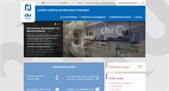 Desktop Screenshot of chr-orleans.fr